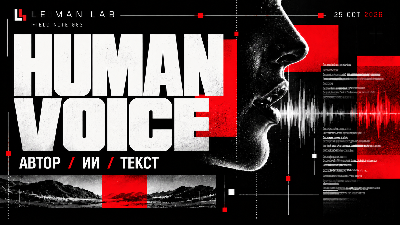 Обложка Human voice